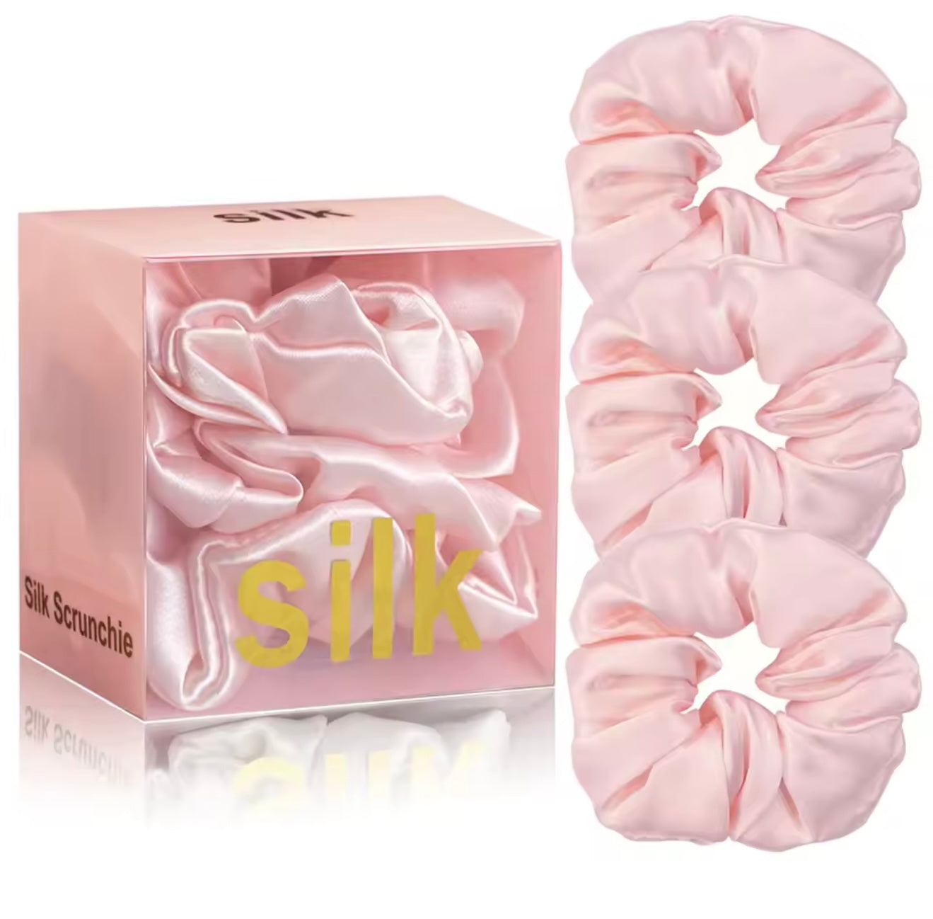 Mulberry Silk Scrunchies Pack-1