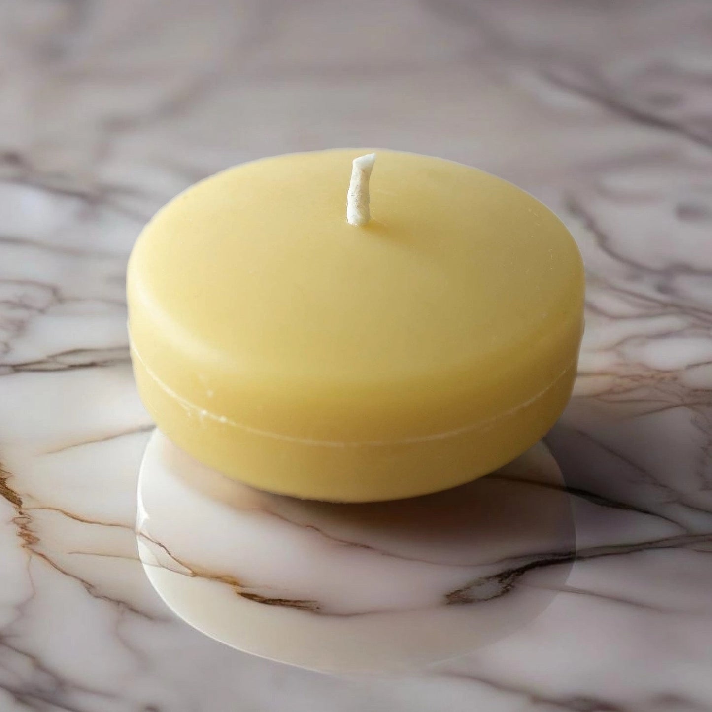 Beeswax | Tea Light Candles | Floating-0