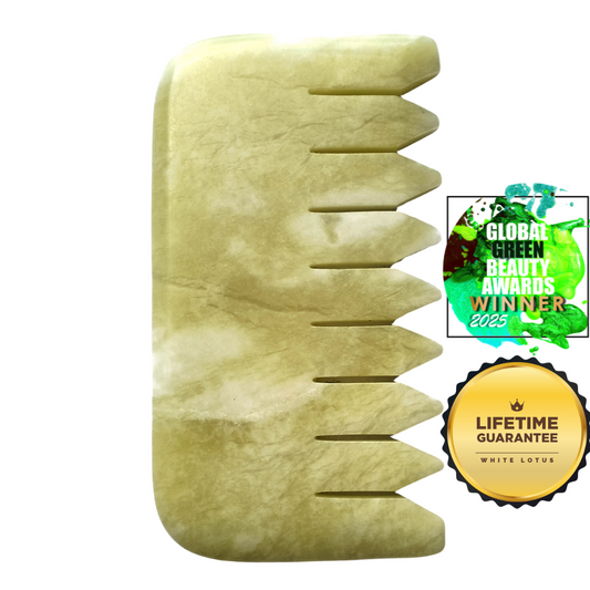 Jade Body Comb & Jade Scalp Comb all in one-0