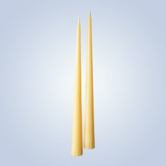 Coloured Beeswax Taper Candle | Stately | Duo-0